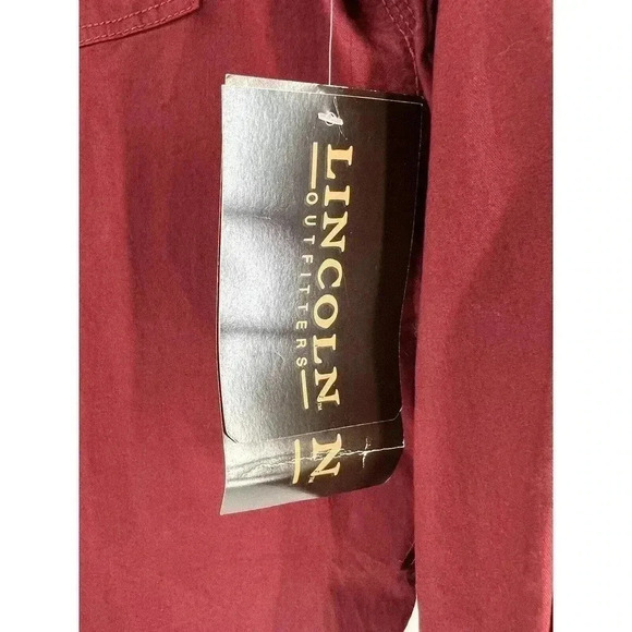 LINCOLN OUTFITTERS WORKWEAR FOREMAN FIT LONG SLEEVE BUTTON UP SHIRT MEN'S XLR - Picture 5 of 11